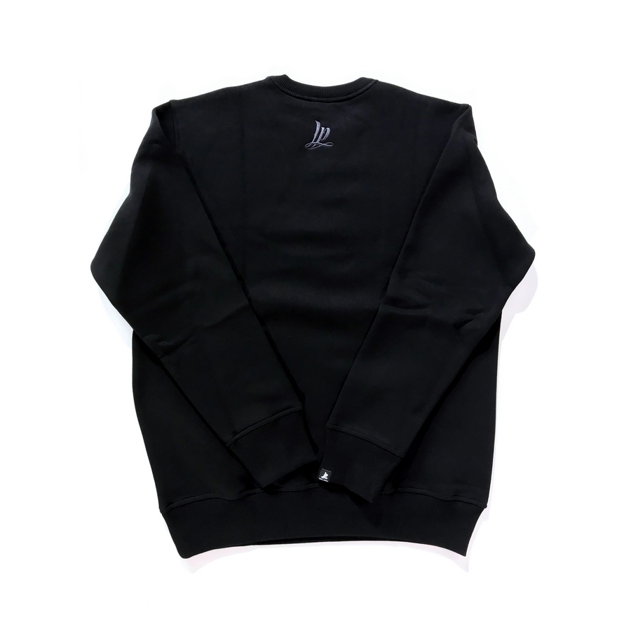 LOOP Crewneck Sweater Black - Spekter