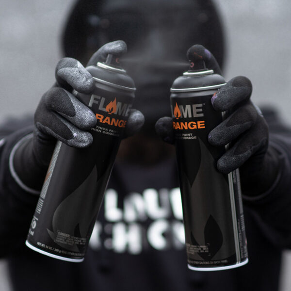 FLAME ORANGE – THICK BLACK [500ml]