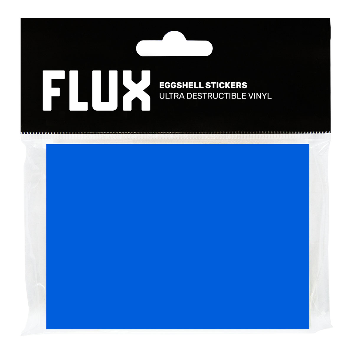 FLUX Eggshell Stickers 50tk Cyan