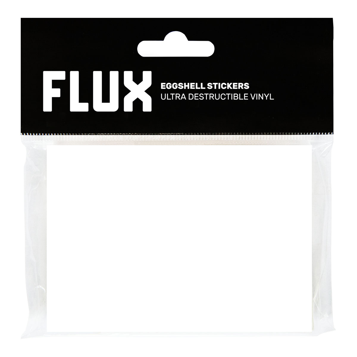 FLUX Eggshell Stickers 50tk Valge