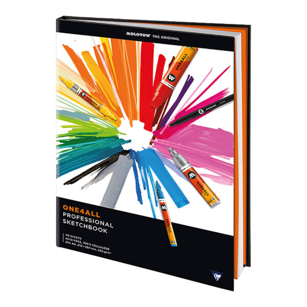 MOLOTOW- ONE4ALL PROFESSIONAL SKETCHBOOK [A4 / Portrait]