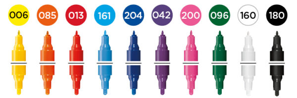 MOLOTOW - ONE4ALL 1.5-4mm Set [10 tk]