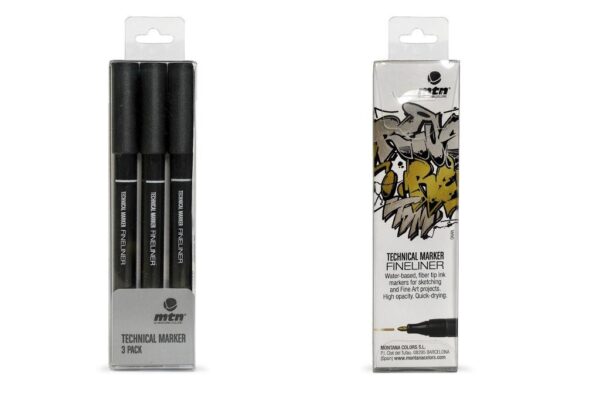 MTN - Technical Marker - Fineliner [Metallik komplekt]