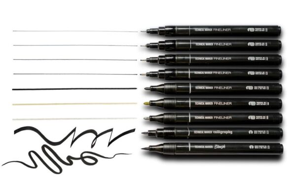 MTN - Technical Marker – Fineliner pintsel