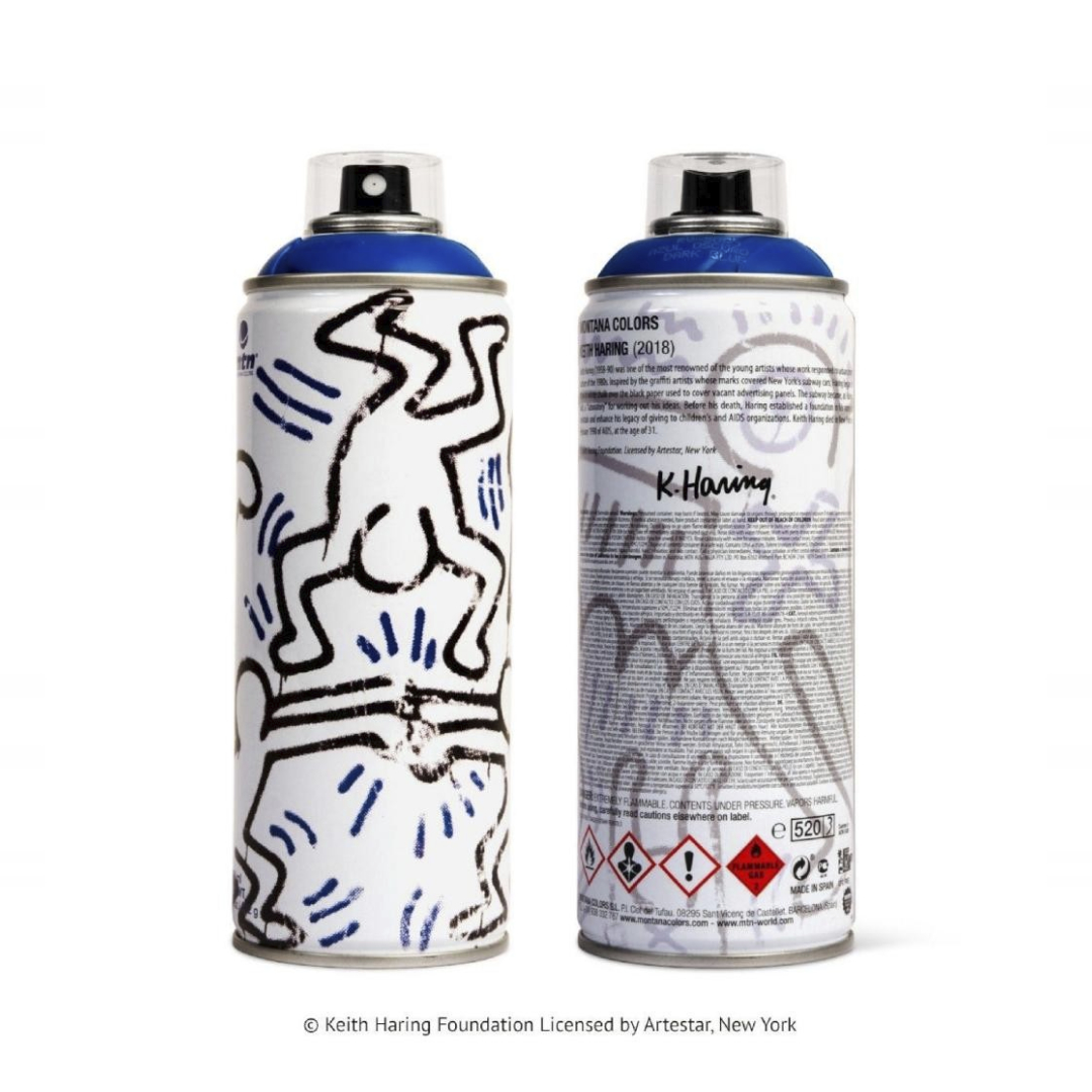 MTN Limited Edition – Keith Haring (Azul Dark Blue) 2018 - Image 2