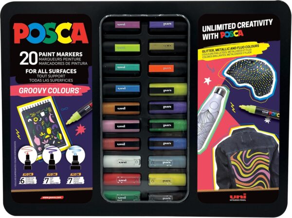 Posca Groovy Colours [20 Set]