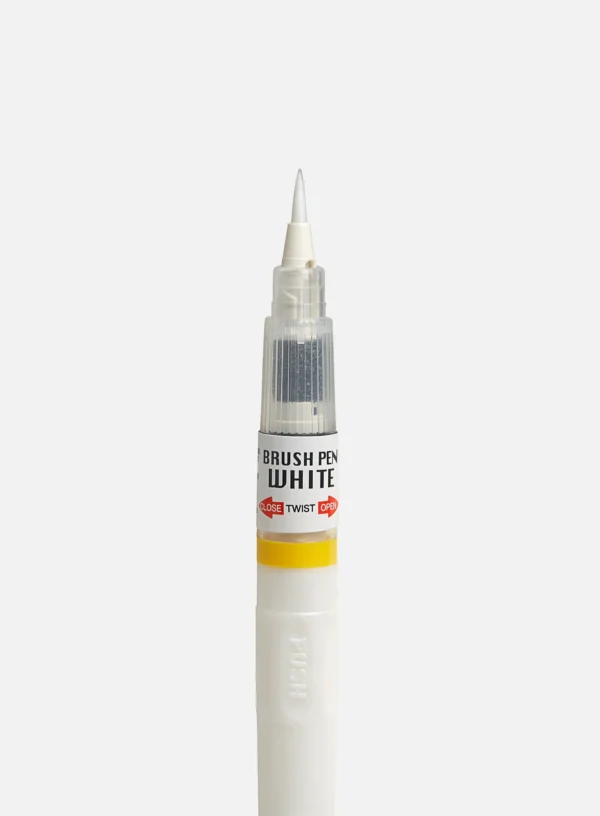Zig Cartoonist Brush Pen White